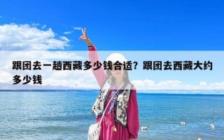 跟團去一趟西藏多少錢合適？跟團去西藏大約多少錢