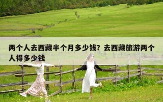 兩個人去西藏半個月多少錢？去西藏旅游兩個人得多少錢