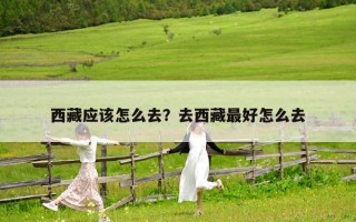 西藏應(yīng)該怎么去？去西藏最好怎么去