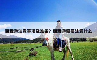 西藏游注意事項及準備？西藏游需要注意什么