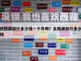 到西藏旅行多少錢一個月?。咳ノ鞑芈眯卸嗌馘X