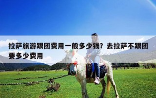拉薩旅游跟團費用一般多少錢？去拉薩不跟團要多少費用