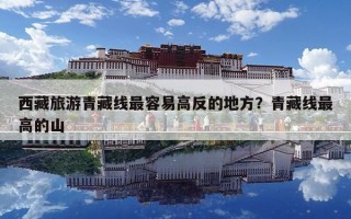 西藏旅游青藏線最容易高反的地方？青藏線最高的山