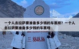 一個人去拉薩要準備多少錢的車票呀？一個人去拉薩要準備多少錢的車票呀