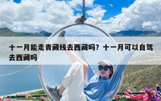 十一月能走青藏線去西藏嗎？十一月可以自駕去西藏嗎