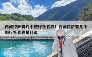 西藏拉薩有幾個旅行社名稱？西藏拉薩有幾個旅行社名稱是什么