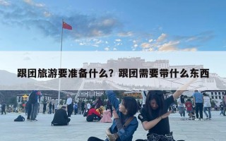 跟團(tuán)旅游要準(zhǔn)備什么？跟團(tuán)需要帶什么東西