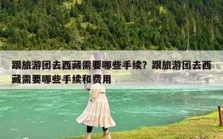 跟旅游團去西藏需要哪些手續？跟旅游團去西藏需要哪些手續和費用