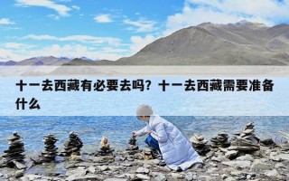十一去西藏有必要去嗎？十一去西藏需要準備什么