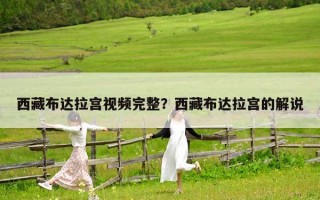 西藏布達拉宮視頻完整？西藏布達拉宮的解說