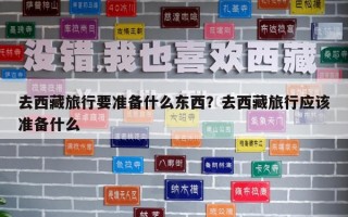 去西藏旅行要準(zhǔn)備什么東西？去西藏旅行應(yīng)該準(zhǔn)備什么