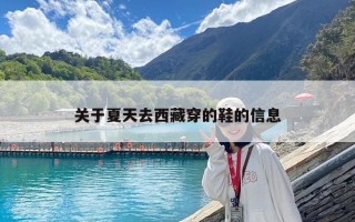 關(guān)于夏天去西藏穿的鞋的信息