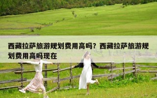 西藏拉薩旅游規劃費用高嗎？西藏拉薩旅游規劃費用高嗎現在