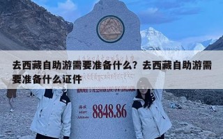 去西藏自助游需要準(zhǔn)備什么？去西藏自助游需要準(zhǔn)備什么證件