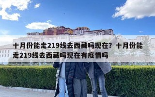 十月份能走219線去西藏嗎現在？十月份能走219線去西藏嗎現在有疫情嗎