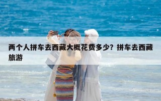 兩個人拼車去西藏大概花費多少？拼車去西藏旅游