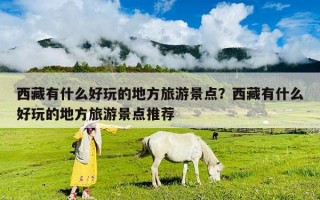 西藏有什么好玩的地方旅游景點？西藏有什么好玩的地方旅游景點推薦