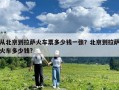 從北京到拉薩火車票多少錢一張？北京到拉薩火車多少錢?