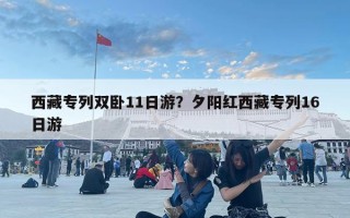 西藏專列雙臥11日游？夕陽紅西藏專列16日游
