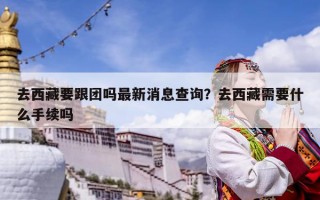去西藏要跟團(tuán)嗎最新消息查詢(xún)？去西藏需要什么手續(xù)嗎