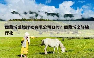 西藏域龍旅行社有限公司口碑？西藏域之軒旅行社
