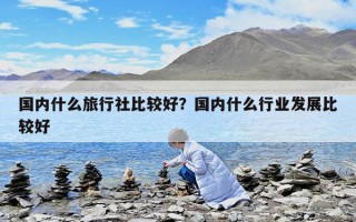 國內什么旅行社比較好？國內什么行業發展比較好