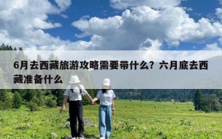 6月去西藏旅游攻略需要帶什么？六月底去西藏準備什么