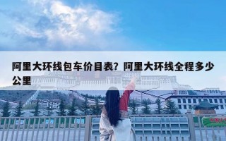 阿里大環線包車價目表？阿里大環線全程多少公里